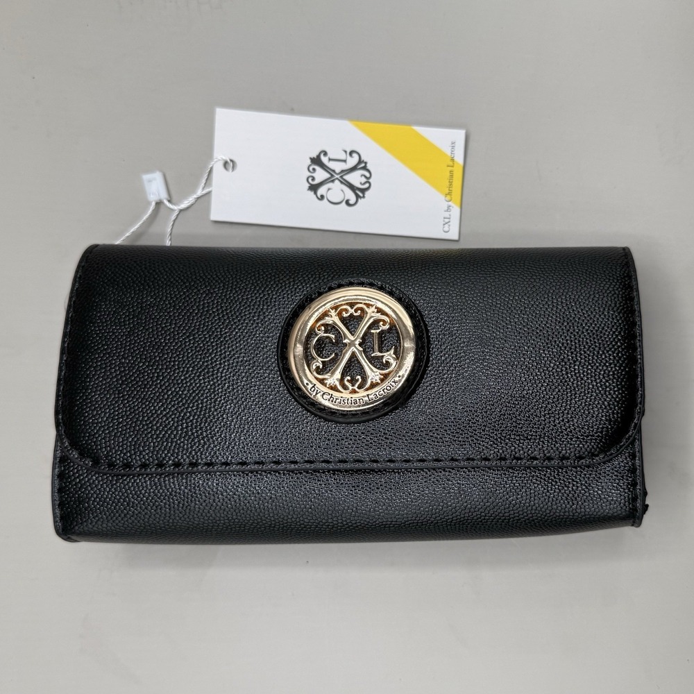 CXL By Christian Lacroix Black Clutch With Detachable Chain NWT MSRP‎ $78